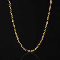 Corrente Masculina Cartier 70 cm Banhado em Ouro 18K