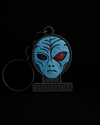 Chaveiro Alien Azul