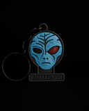 Chaveiro Alien Azul