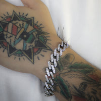 Pulseira Masculina Ice Cravejada Zircônia - Mansão Joias