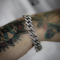 Pulseira Masculina Ice Cravejada Zircônia - Mansão Joias