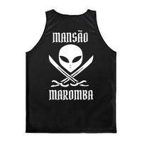 Regata Mansão Maromba - Estampa Azul/Rosa tamanho único