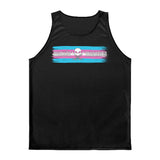 Regata Mansão Maromba - Estampa Azul/Rosa tamanho único