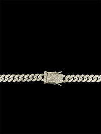 Cordão Masculino Grumet Ice Cravejado 10mm 60cm - Mansão Joias