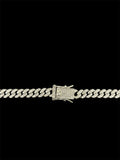 Cordão Masculino Grumet Ice Cravejado 10mm 60cm - Mansão Joias