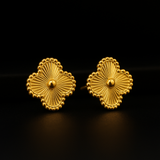 Brinco Vintage Alhambra Banhado em Ouro 18K