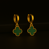 Brinco Vintage Alhambra Banhado em Ouro 18K