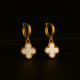 Brinco Vintage Alhambra Banhado em Ouro 18K