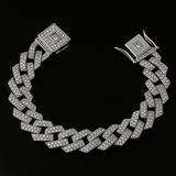 Pulseira Masculina Ice Cravejada Zircônia