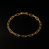 Pulseira Cartier Laminada Banhado em Ouro 18K