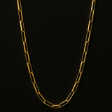 Corrente Masculina Cartier  70 cm Banhado em Ouro 18K