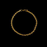 Corrente e Pulseira Baiano Banhado a Ouro 18k com Fecho Inteligente Reforçado